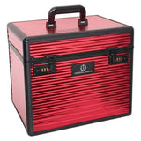 Imperial Riding Grooming Box Shiny Classic Medium Red Tack Boxes