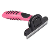 Imperial riding grooming brush irh hairmaster pink and black slicker brush with textured grip handle for pets