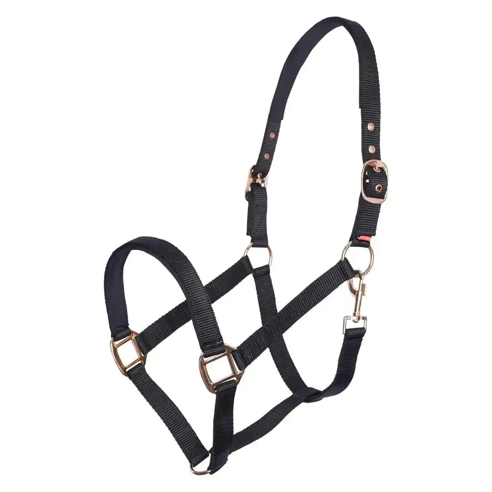 Imperial Riding Headcollar Classic Sport Black Pony Black Headcollars
