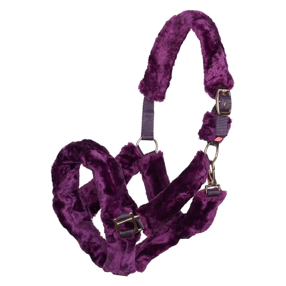 Imperial Riding Headcollar Fur Star Bordeaux Pony Bordeaux Headcollars & Leadropes Barnstaple Equestrian Supplies