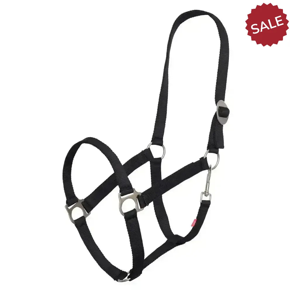 Imperial Riding Headcollar Irheconomic Black COB Black Headcollars