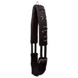 Imperial Riding Lunging Girth Nylon Deluxe Black Cob Black Lunging Rollers