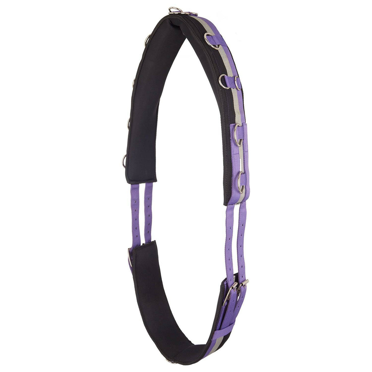 Imperial Riding Lunging Girth Nylon Deluxe Royal Purple Cob Royal Purple Barnstaple Equestrian Supplies