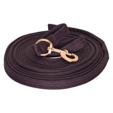 Imperial Riding Lunging Line Soft Cushion Web Extra Black Lunge Lines Barnstaple Equestrian Supplies