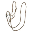 Imperial Riding Rope Headcollar Free Ride Cappuccino Full Cappuccino Rope Headcollars
