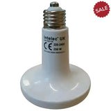 Intelec Dull Emitter Ceramic Infra-Red Heat Bulb 100 W Small Pet