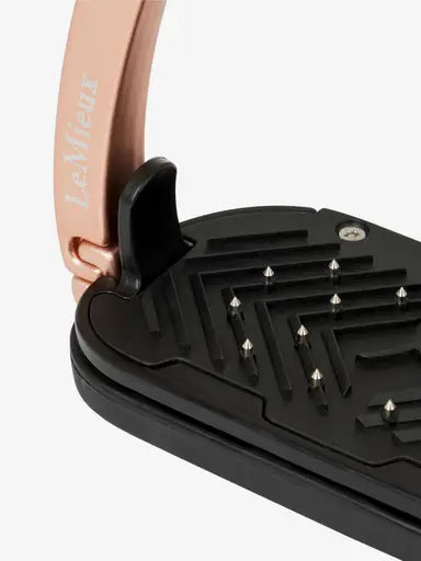 LeMieux Vector Control Stirrup Rose Gold One Size Rose Gold Safety Stirrups