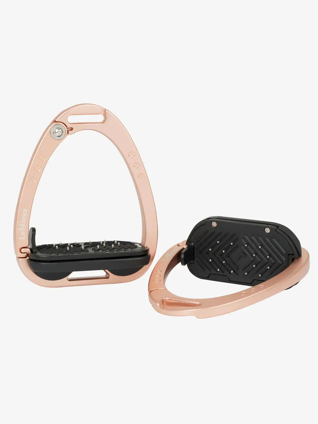 LeMieux Vector Control Stirrup Rose Gold One Size Rose Gold Safety Stirrups
