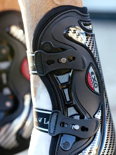 LeMieux Exo-Flex® Tendon Boot Black/Silver Medium Black/Silver Tendon Boots