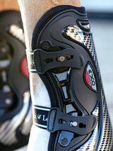 LeMieux Exo-Flex® Tendon Boot Black/Silver Medium Black/Silver Tendon Boots