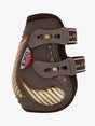 LeMieux Exo-Flex® Ankle Boot Brown/Gold Medium Brown/Gold Fetlock Boots