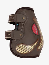 LeMieux Exo-Flex® Ankle Boot Brown/Gold Medium Brown/Gold Fetlock Boots