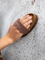 LeMieux Artisan Soft Speckled Brush Brown One Size Brown Body Brushes