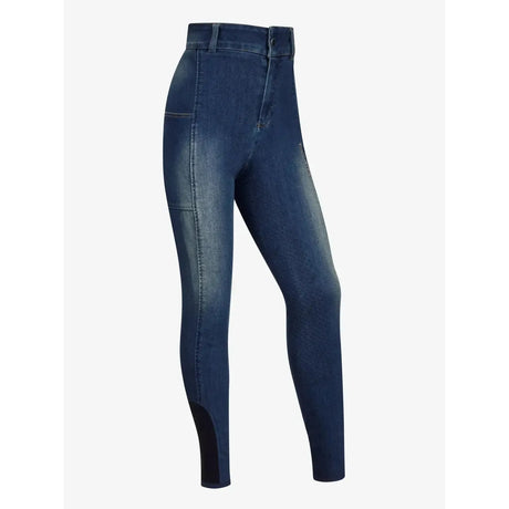 Lemieux Young Rider Annie Denim Bregging Dark Wash 7-8 Years Riding Tights