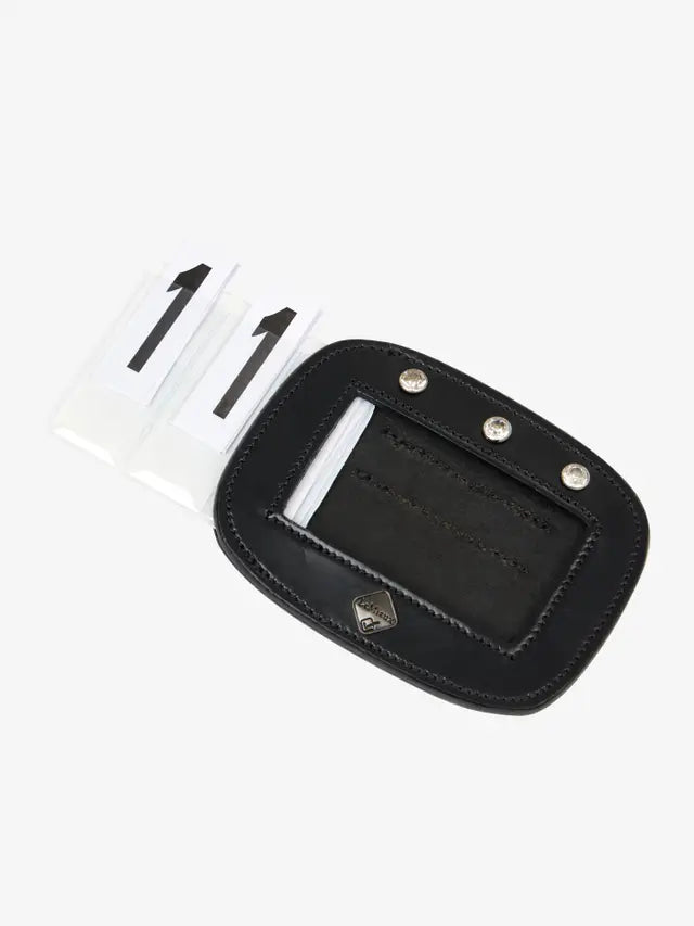 LeMieux Saddle Number Holder Diamante Black