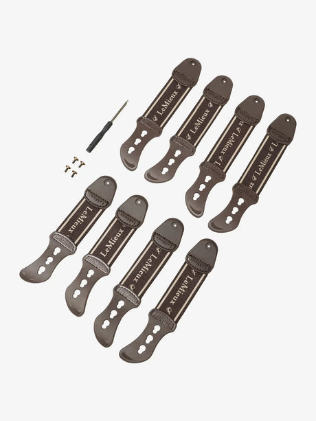 LeMieux Exo-Flex® Tendon Spare Strap Set Brown Medium Brown Tendon Boots