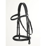 LeMieux Arika Cavesson Bridle Black/Silver Pony Black/Silver Cavesson Bridle