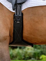 LeMieux Arika Simuwool Contoured Long Stud Girth Black 100cm Black Stud Girths