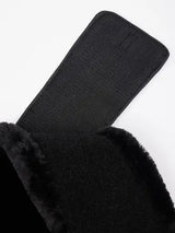 LeMieux Arika Simuwool Contoured Short Stud Girth Black 45cm Black Stud Girths