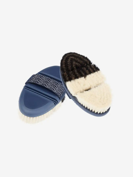 LeMieux Flexi Half & Half Finishing Brush Navy One Size Navy Body Brushes