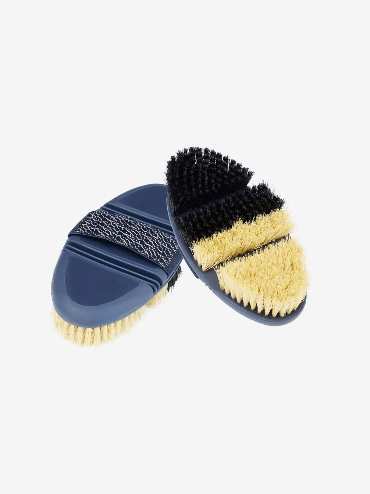 LeMieux Flexi Half & Half Grooming Brush Navy One Size Navy Dandy Brushes