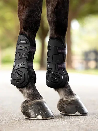 LeMieux Motion Cool Tendon Boot Black Medium Black Tendon Boots