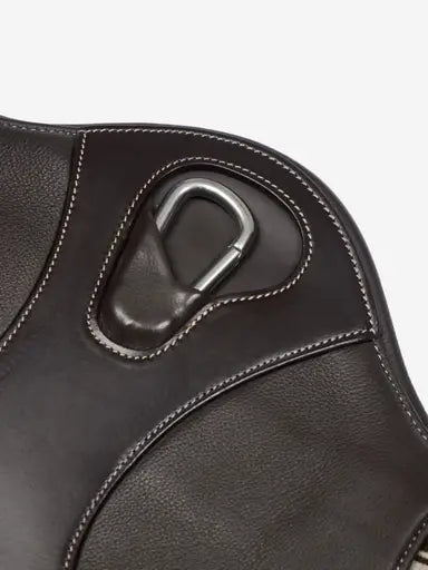 LeMieux Arika Contoured Short Stud Girth Brown 45cm Brown Stud Girths