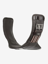 LeMieux Arika Contoured Short Stud Girth Brown 45cm Brown Stud Girths