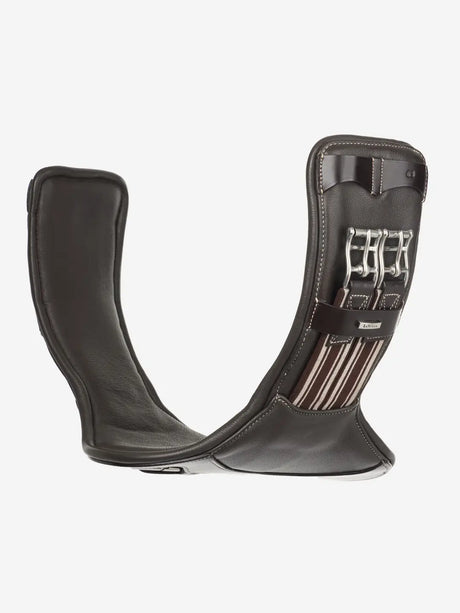 LeMieux Arika Contoured Short Stud Girth Brown 45cm Brown Stud Girths