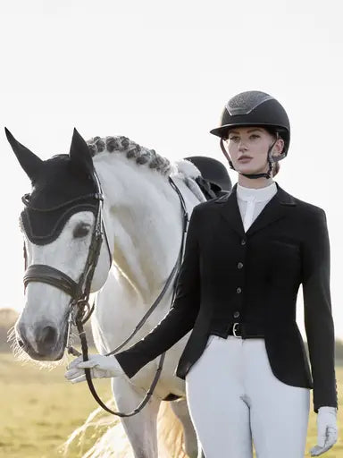 LeMieux Zoe Show Jacket Black UK 6 Black Show Jackets