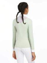 LeMieux Young Rider Eva Long Sleeve Show Shirt Pistachio 7-8 years Pistachio Show Shirts