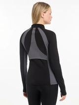 Lemieux Carly Zip Through Black UK 6 Black Base Layers