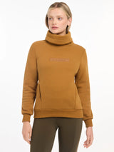 Lemieux Adele Funnel Neck Sweat Ginger UK 6 Ginger Jumpers