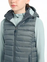 Lemieux Young Rider Milly Puffer Gilet Petrol 7-8 years Petrol Gilets & Bodywarmers