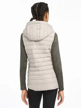 Lemieux Young Rider Milly Puffer Gilet Ash 7-8 years Ash Gilets & Bodywarmers
