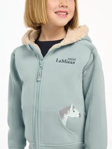 Lemieux Mini Charlie Lined Hoodie Glacier 3-4 years Glacier Hoodies