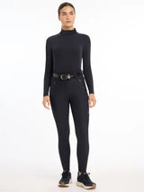 Lemieux Drytex Waterproof Breeches Knee Grip Navy UK 6 Navy Waterproof Legwear