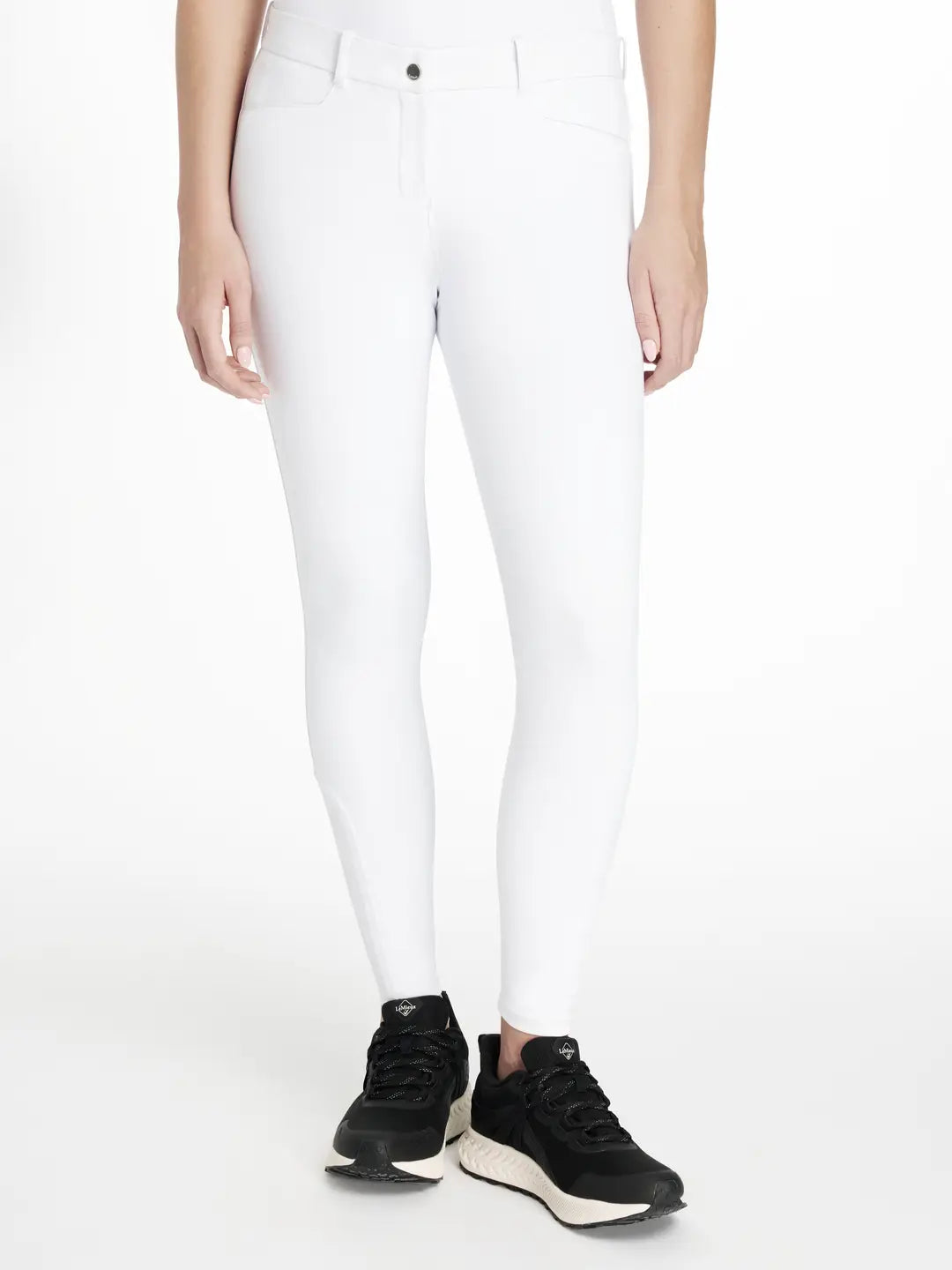 Lemieux Imogen Knee Grip Breeches White White UK 6 Breeches