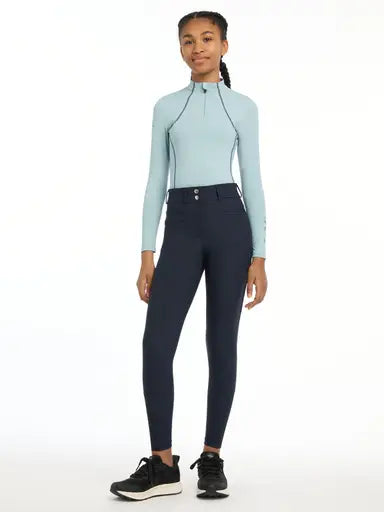 Lemieux Young Rider Izzy Knee Grip Breeches Navy