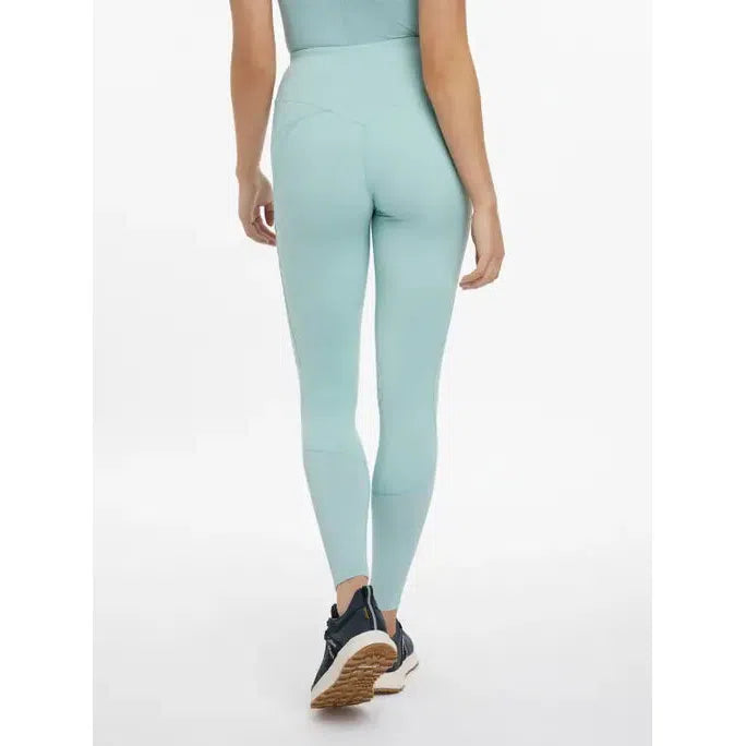 Lemieux Lydia Mesh Leggings Aqua Back