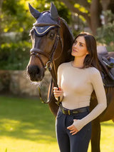 Lemieux Britney Seamless Long Sleeve Top Almond Almond UK 6 