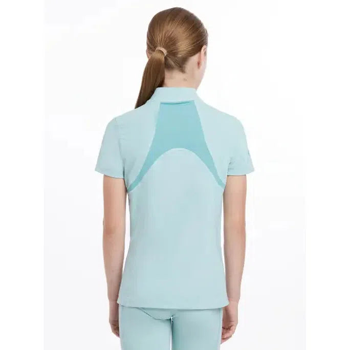 Lemieux Young Rider Short Sleeve Mia Mesh Base Layer Aqua