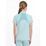 Lemieux Young Rider Short Sleeve Mia Mesh Base Layer Aqua