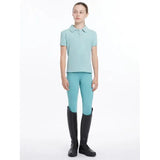 Lemieux Young Rider Polo Shirt Aqua