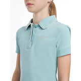 Lemieux Young Rider Polo Shirt Aqua