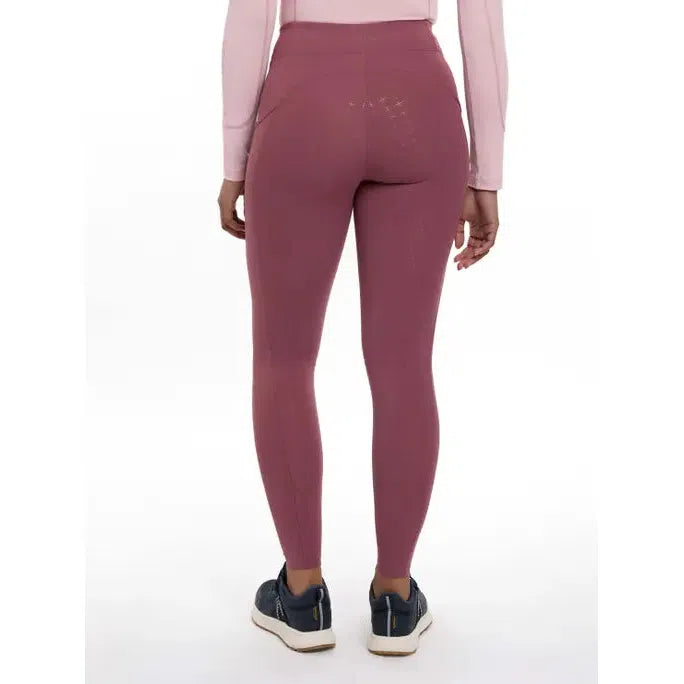 Lemieux Naomi Pull On Breeches Rosewood Back