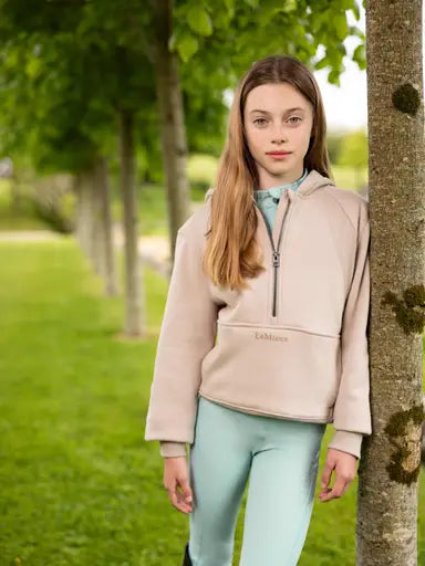 Lemieux Young Rider Harriet Pop Over Almond Almond 7-8 years Hoodies