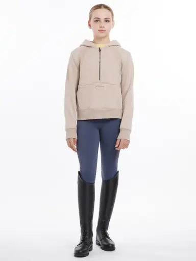 Lemieux Young Rider Harriet Pop Over Almond Almond 7-8 years Hoodies
