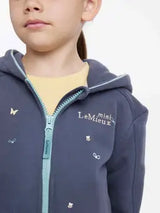 Lemieux Mini Charlie Zip Through Dusk Blue Dusk Blue 3-4 years Hoodies