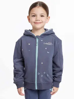 Lemieux Mini Charlie Zip Through Dusk Blue Dusk Blue 3-4 years Hoodies